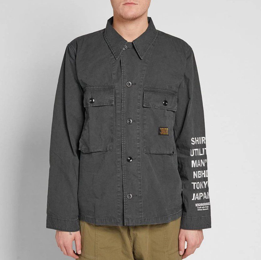 Neighborhood Military Utility Shirt Jacket - Brand Runner